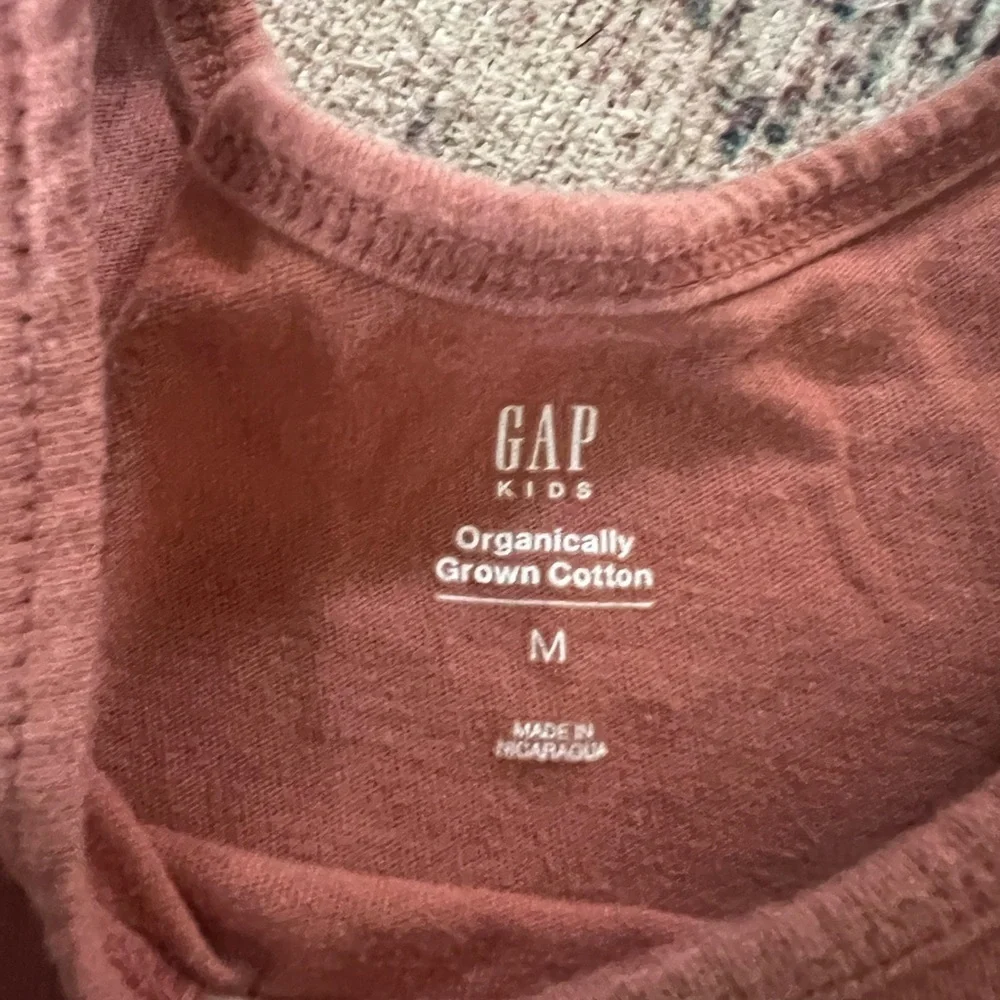 GAP Kids girls Brown Tank Top with Rainbow Graphic Lake size medium